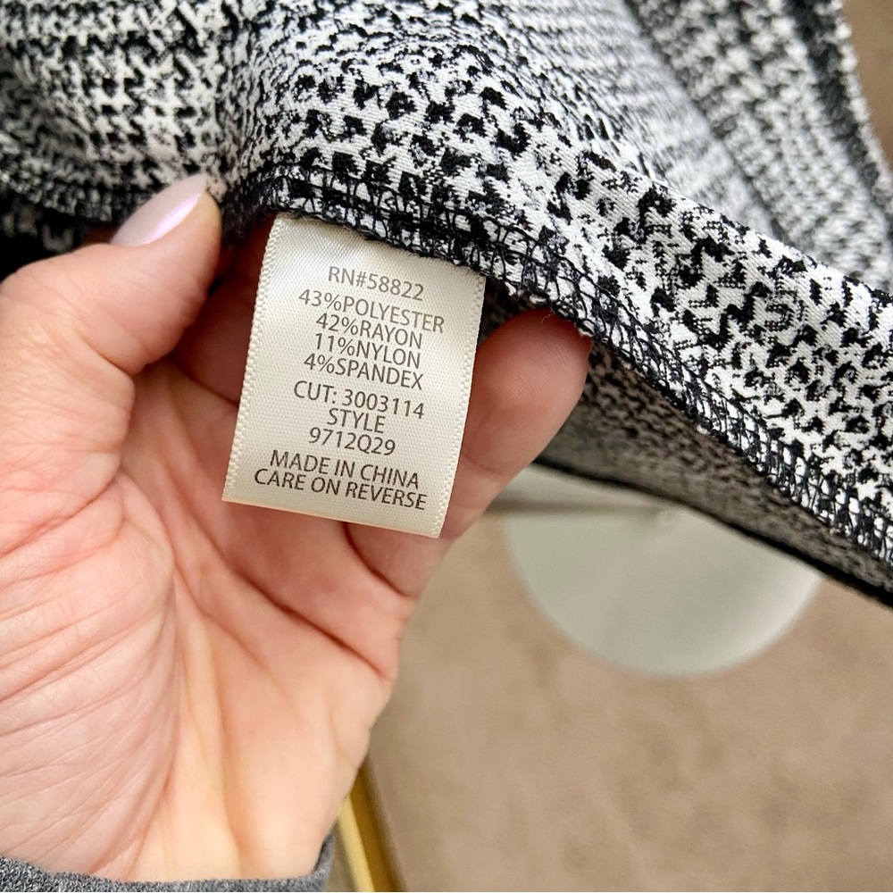 Max Studio Houndstooth Duster - image 8